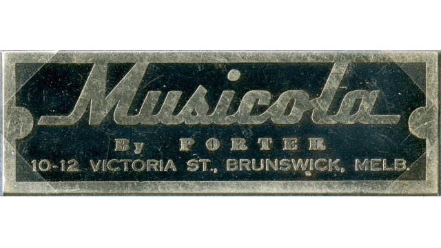 Musicola by Porter Name Tag