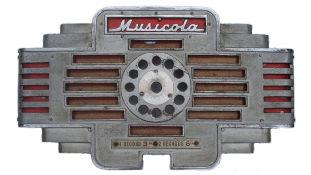 Musicola M12/10 Selector Plate